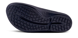 OOFOS Oolala Limited Black Flora - รองเท้าเพื่อสุขภาพ นุ่มสบาย