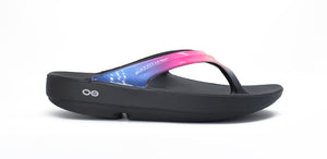 OOFOS OOlala Luxe Evening Tide - รองเท้าเพื่อสุขภาพ นุ่มสบาย