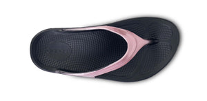 OOFOS OOlala Luxe Rose Sparkle - รองเท้าเพื่อสุขภาพ นุ่มสบาย