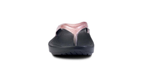 OOFOS OOlala Luxe Rose Sparkle - รองเท้าเพื่อสุขภาพ นุ่มสบาย
