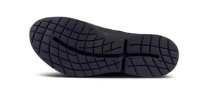 OOFOS MEN'S OOMG EEZEE BLACK CHECKERBOARD - รองเท้าเพื่อสุขภาพ นุ่มสบาย