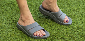 OOFOS OOahh Slate - รองเท้าเพื่อสุขภาพ นุ่มสบาย